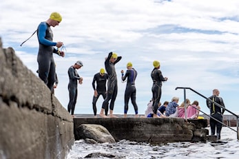 Ringshaugdysten Triatlon gjennomført i strålende vær